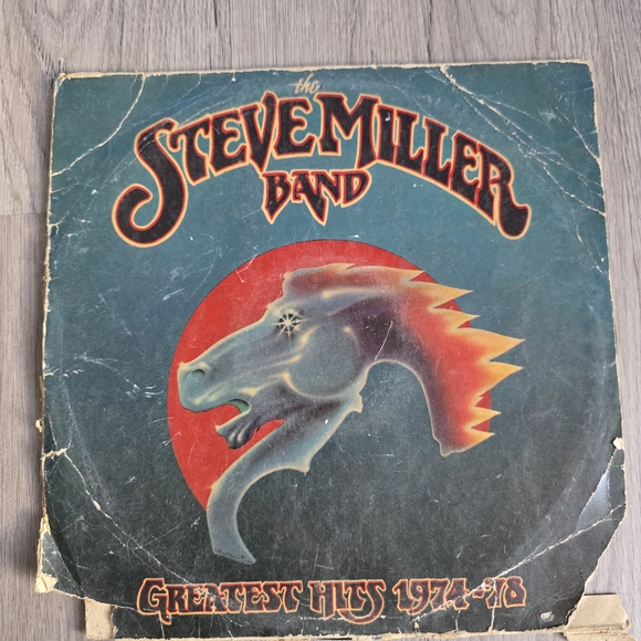Steve Milller Band Greatest Hits 1974-78 Vinyl Record LP